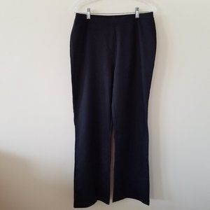 NWT Contact New York Black Pull On Brushed Pant